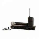Shure BLX1288UK/CVL-K3E (BLX1288UKCVLK3E) PG Wireless Combo with PG58 and CVL Lavalier Microphone Shure BLX1288UK/CVL-K3E (BLX1288UKCVLK3E) PG Wireless Combo with PG58 and CVL Lavalier Microphone