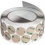 Rycote 065567 Stickies (23mm), Roll of 500 Lavalier Adhesive Pads Rycote 065567 Stickies (23mm), Roll of 500 Lavalier Adhesive Pads