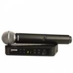 Shure BLX24UK/SM58-K3E (BLX24UKSM58K3E) BLX24 Vocal System with SM58 Handheld Transmitter Shure BLX24UK/SM58-K3E (BLX24UKSM58K3E) BLX24 Vocal System with SM58 Handheld Transmitter