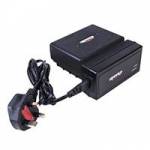 Hawk-Woods GR-75K (GR75K) Gripper - 14.8V 75W Clip-on Battery System with Charger for 15mm Rods - with 2x D-Tap Outputs Hawk-Woods GR-75K (GR75K) Gripper - 14.8V 75W Clip-on Battery System with Charger for 15mm Rods - with 2x D-Tap Outputs
