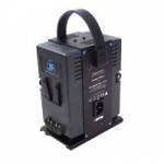Hawk-Woods VL-2X2C (VL2X2C) V-Lok Simultaneous Dual Compact 2-Channel Lithium-Ion Ultra Fast Charger Hawk-Woods VL-2X2C (VL2X2C) V-Lok Simultaneous Dual Compact 2-Channel Lithium-Ion Ultra Fast Charger