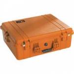 Peli Products 1600 Waterproof Flight Case with Foam Insert - Orange (Internal Dimensions: W 55.6 cm x D 42.8 x H 20.4 cm) Peli Products 1600 Waterproof Flight Case with Foam Insert - Orange (Internal Dimensions: W 55.6 cm x D 42.8 x H 20.4 cm)