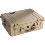 Peli Products 1600 Waterproof Flight Case with Foam Insert - Desert Tan (Internal Dimensions: W 55.6 cm x D 42.8 x H 20.4 cm) Peli Products 1600 Waterproof Flight Case with Foam Insert - Desert Tan (Internal Dimensions: W 55.6 cm x D 42.8 x H 20.4 cm)