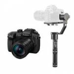 Panasonic Lumix DC-GH5 20.3MP Compact System Camera with 12-60mm f2.8-4 Lens and Crane V2 Gimbal Bundle (DC-GH5LEB-K / C020010) Panasonic Lumix DC-GH5 20.3MP Compact System Camera with 12-60mm f2.8-4 Lens and Crane V2 Gimbal Bundle (DC-GH5LEB-K / C020010)