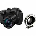 Panasonic Lumix DC-GH5 20.3MP Digital Single Mirrorless Compact System Camera with 12-60mm f2.8-4 Lens and Metabones EF to MFT Speed Booster Ultra 0.71x (DC-GH5LEB-K / MB_SPEF-M43-BT4) Panasonic Lumix DC-GH5 20.3MP Digital Single Mirrorless Compact System Camera with 12-60mm f2.8-4 Lens and Metabones EF to MFT Speed Booster Ultra 0.71x (DC-GH5LEB-K / MB_SPEF-M43-BT4)