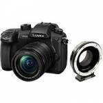 Panasonic Lumix DC-GH5 20.3MP Digital Single Mirrorless Compact System Camera with 12-60mm f3.5-5.6 Lens and Metabones EF to MFT Speed Booster Ultra 0.71x (DC-GH5MEB-K / MB_SPEF-M43-BT4) Panasonic Lumix DC-GH5 20.3MP Digital Single Mirrorless Compact System Camera with 12-60mm f3.5-5.6 Lens and Metabones EF to MFT Speed Booster Ultra 0.71x (DC-GH5MEB-K / MB_SPEF-M43-BT4)