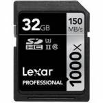 Lexar (LSD32GCRBEU1000) 32GB Professional 1000x SDHC UHS-II Memory Card Lexar (LSD32GCRBEU1000) 32GB Professional 1000x SDHC UHS-II Memory Card