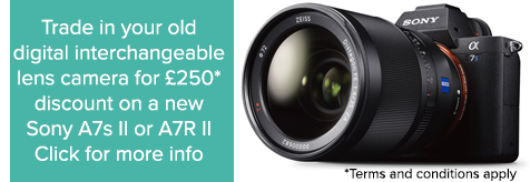 A7RII and A7SII Trade In Promotion A7RII and A7SII Trade In Promotion