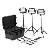 Litepanels Astra IP Half Traveler Trio GM- und VM-Kit mit Standardjoch und EU-Netzteil (Teilenummer 936-0103)
