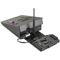 Control de pedal CueScript Wireless CueiT con placa de batería de montaje en V (n.° de pieza CSFSCWVM)