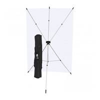 Westcott 577K 5ft x 7ft Solid White X-Drop Backdrop Kit (Photographic Background) (870210)