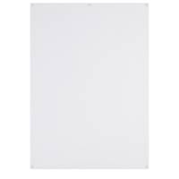 Westcott 577 5ft x 7ft Solid White X-Drop Backdrop (870209)
