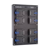 Cargador de pared simultáneo Bebob Micro V-Mount de 8 canales (p/n VGN8MICRO)