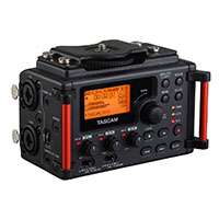 Tascam DR-60D MkII (DR60DMk2) enregistreur PCM linéaire professionnel 4 pistes/adaptateur d'entrée XLR pour appareils photo et caméscopes reflex numériques