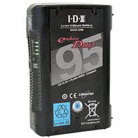 Ex-Demo IDX DUO-C95 (DUOC95) 93 Watt Hr Li-ion V-Mount Battery with D-Tap and USB Outputs