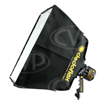 Dedolight Dedoflex DSBSXS 30 x 30 cm Mini-Softbox-Set in Silber für Dedolight DLH4 – ohne Montagering (DSB-SXS)