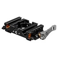 Bright Tangerine LeftField Mini 15mm LWS Baseplate (p/n B4003.1061)