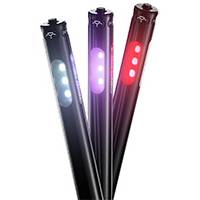 Cámara de madera con luz de varilla Maxi de 15 mm: disponible en longitudes de 4, 6 u 8 pulgadas