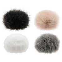 Bubblebee Windbubble Pro Micrófono Parabrisas Individual - Mediano (Disponible en Negro, Blanco, Gris y Beige) 