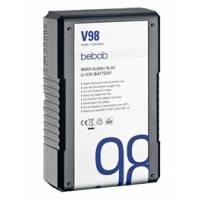 Batería de iones de litio con montura en V Bebob V98 (V98) - 14,4 V/6,8 Ah