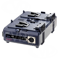 IDX 2-Channel Endura Sequential V-Mount Quick Charger with AC Adaptor (60W) VL-2Plus (VL2 Plus)
