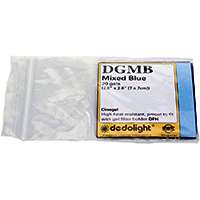 Dedolight DGMB Gelfilter-Set Mixed Blue passend für den DFH-Filterhalter (klassisches Dedolight) – 20 Gele (DG-MB)