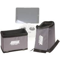 Hoodman HAV1KIT (HAV-1-KIT) Kit de capó de aviador y capó extensor para iPad Mini / DJI CrystalSky 7.85