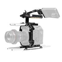 SHAPE C52EVFC (C52-EVFC) Cage et poignée Canon C500 Mark II avec support de viseur à bouton-poussoir