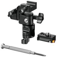 Kit de fixation rapide universel pour moniteur Bright Tangerine - Base de tige supérieure NATO de 15 mm (réf. B3001.0011)