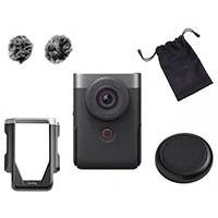 Canon PowerShot V10 Advanced Vlogging Kit – Silber (Teilenummer 5946C005)