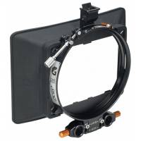 Bright Tangerine Misfit Atom Pola+ Matte Box 15mm LWS Kit for 4x4, 4x5.65inch and 138mm Filters with 15mm/ 19mm Studio Rod Mounting (p/n B1220.0002)
