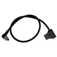Mutiny Atomos / Osee / BMD / INDIE 5+7 Locking 2.1mm Power Cables for Monitors 18 Inch  (p/n LOCKING-18-DTAP-STAND )