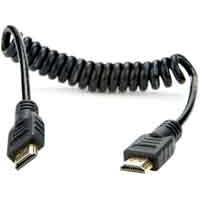 Atomos Coiled Full Size HDMI to Full Sized HDMI Cable for the Ninja 2 and Shogun Monitor/Recorders (30-45cm) (p/n AOATOMCAB010) 