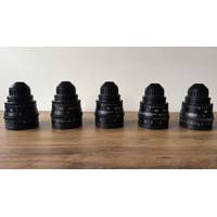 Used ARRI Ultra Prime Kit Including 16,24,32,50,85mm Lenses - Imperial Scale (p/n ULTRA PRIME KIT)