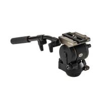 Libec (H35) 75mm Ball and Flat Base Video Head with PH-6B Pan Handle - 8KG Payload