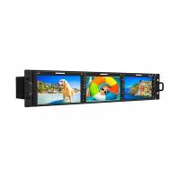 TV Logic R-5T 3x 5.5in Full HD Multi-Channel LCD Rack Monitors 2RU (12G/6G/3G/HD/SD-SDI, HDMI)