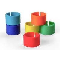 Zoom XLR-6C (XLR6C) Cable de micrófono XLR Anillos de identificación de color