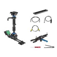 Arri KK.0044510 (KK0044510) Estabilizador mecánico Artemis 2 con juego básico de poste corto de 1,8 pulgadas