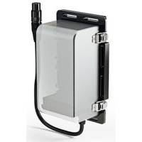 Litepanels BP-U Batteriehalterung, einzeln, mit 3-poliger XLR-Buchse, wetterbeständig, für Astra IP (Teilenummer 937-0053)