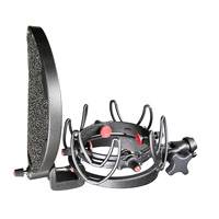 Rycote 045005 InVision USM-VB Studio Kit Sistema de suspensión para adaptarse a cualquier micrófono de grabación de diafragma grande con un diámetro de entre 18 y 68 mm