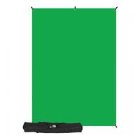 Westcott 579K 5ft x 7ft Green Chroma Key X-Drop Backdrop Kit (WES-579K)