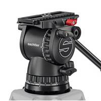 Sachtler S2073-0001 (S20730001) FSB 10 Mk II Cabezal fluido - 100 mm, arrastre 7+7, contrapeso 15+0, placa de carga lateral S