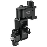 Charnière universelle pour moniteur couleur mandarine vive - OTAN (réf. B3001.1017)