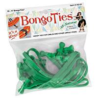 Corbatas Bongo All Green, 10 piezas (n.º de pieza A5-01-G)