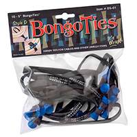 Bongo Ties Azure (BLUE Bongo Pin) 10pc (p/n D5-01-B)