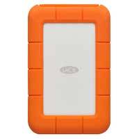 LaCie Rugged Secure Hard Drive - USB-C | USB 3.1 for Thunderbolt 3 (130MB/s) - 2TB