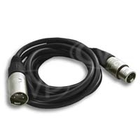 Hawk-Woods XLR4 Male to XLR4 Female Straight Lead (2.0m) (p/n X4M-200-X4F_