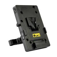 Ikan STRATUS V-Mount-Batterieplatte mit 15-mm-Stangenhalterung STR-PWR-PLATE-V (STR-PWR-PLATE-V)