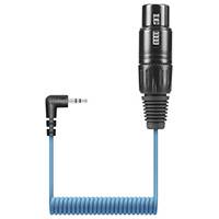 Sennheiser KA 600 Spiral-XLR-3F-auf-3,5-mm-Klinken-Mikrofonkabel – 20 cm (Art.-Nr. 505633)