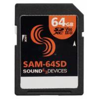 Dispositivos de sonido Tarjeta SD SDXC de 64 GB a 240 MB/s (p/n SAM-64SD)